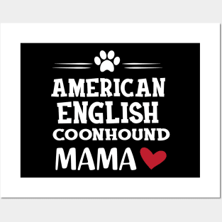 American English Coonhound Mama Posters and Art